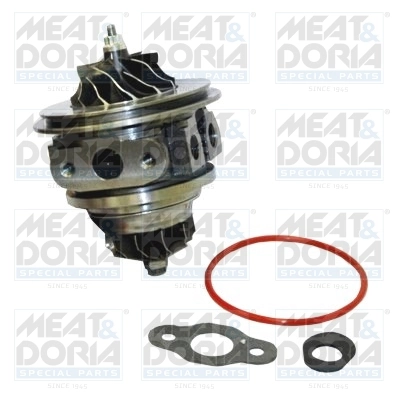 Core assembly, turbocharger